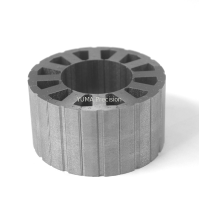 고속 서보 모터 스탬핑 OD77.1mm 12 슬롯 고정자 및 회전자 코어