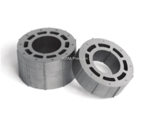OD122mm 대형 관성 모터 회 전자 및 고정자 맞춤형 다양한 모델 모터 코어 고품질 실리콘 강철 회 전자 및 고정자