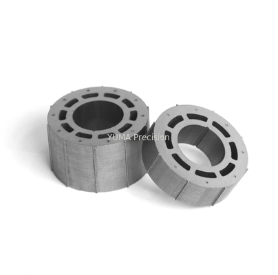 OD122mm 소형 관성 모터 회전자 및 고정자 사용자 정의 다양한 모델 모터 코어 고품질 규소강 회전자 및 통계