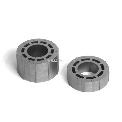 OD122mm 중간 관성 모터 회전자 및 고정자 사용자 정의 다양한 모델 모터 코어 고품질 실리콘 스틸 회전자 및 통계